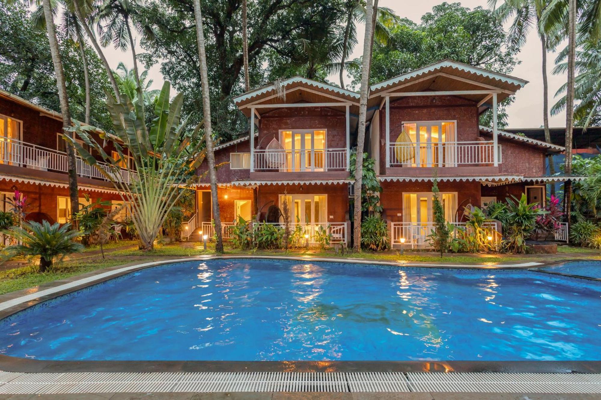 Skon Morjim Beach Resort By Orion Hotels Old Goa Exterior foto